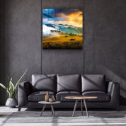 ・"Valley"・Glass Wall Art - ArtDesigna Glass Printing Wall Art