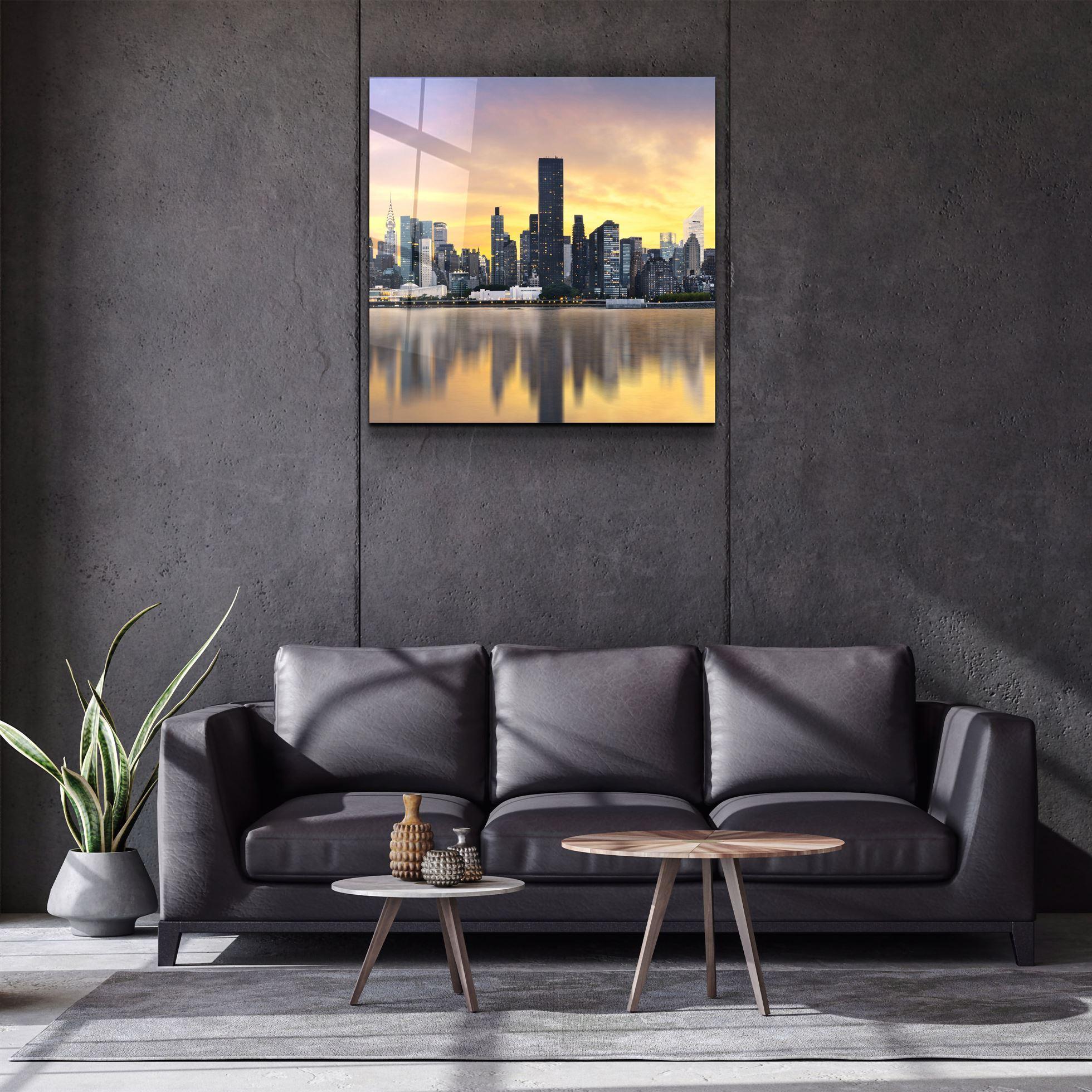 ・"Downtown (City Center)"・Glass Wall Art - ArtDesigna Glass Printing Wall Art