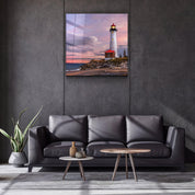 ・"Lighthouse"・Glass Wall Art - ArtDesigna Glass Printing Wall Art