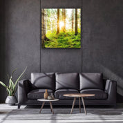 ・"Forest"・Glass Wall Art - ArtDesigna Glass Printing Wall Art