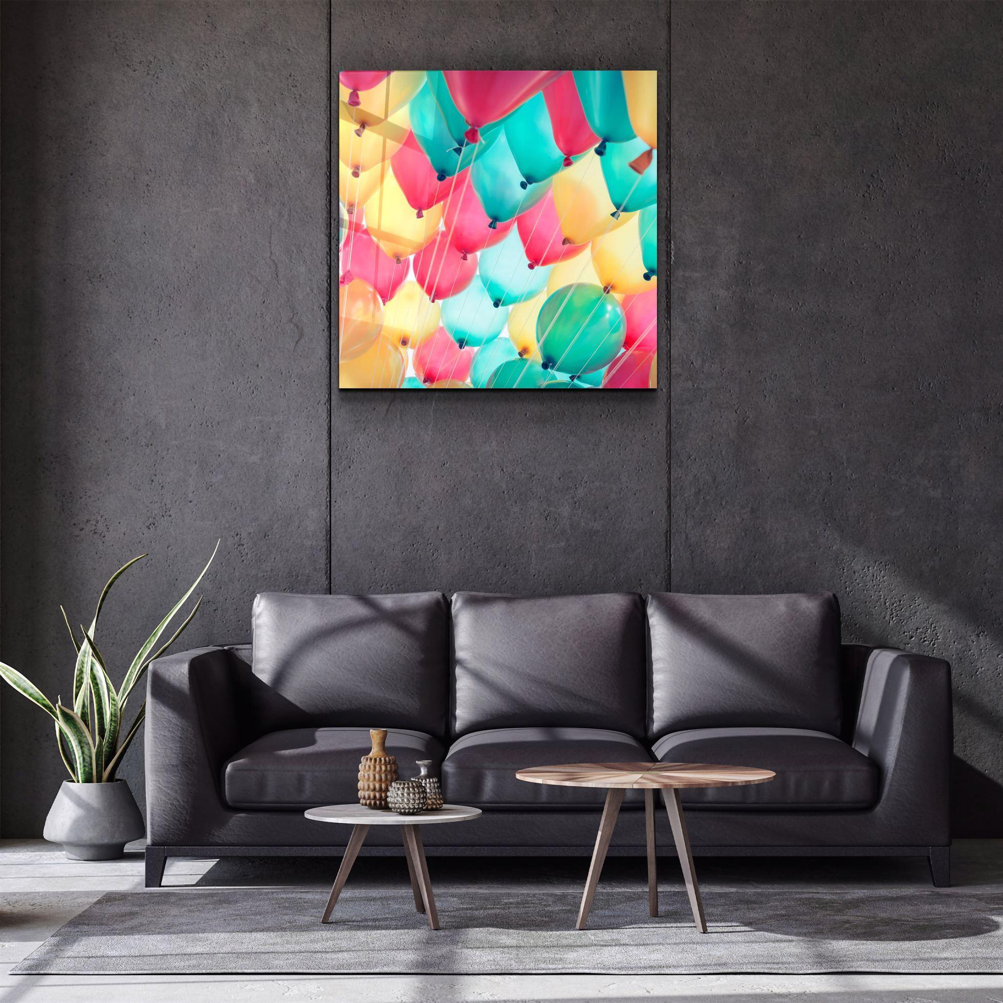 ・"Balloons"・Glass Wall Art - ArtDesigna Glass Printing Wall Art