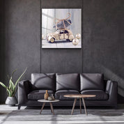 ・"The Car"・Glass Wall Art - ArtDesigna Glass Printing Wall Art