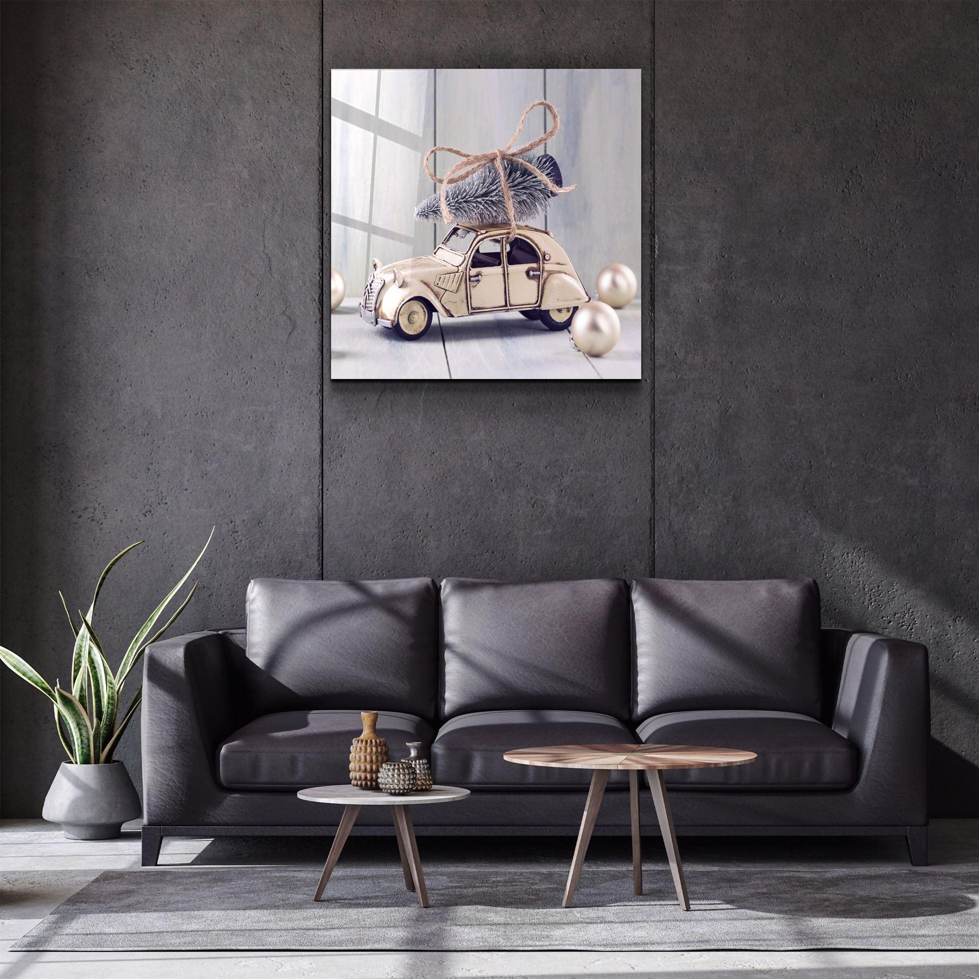 ・"The Car"・Glass Wall Art - ArtDesigna Glass Printing Wall Art