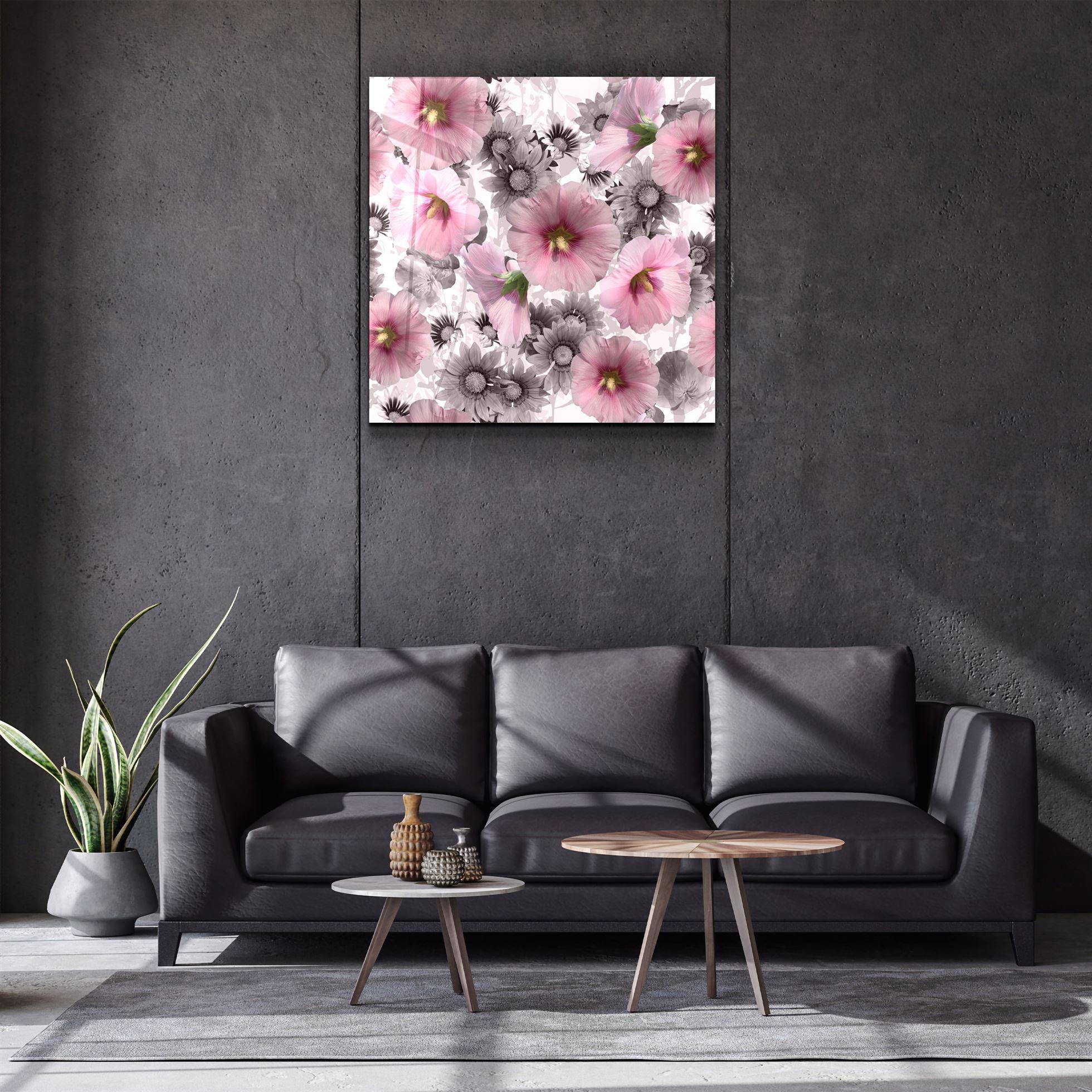 ・"Flower"・Glass Wall Art - ArtDesigna Glass Printing Wall Art