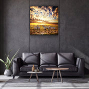 ・"Zebras"・Glass Wall Art - ArtDesigna Glass Printing Wall Art