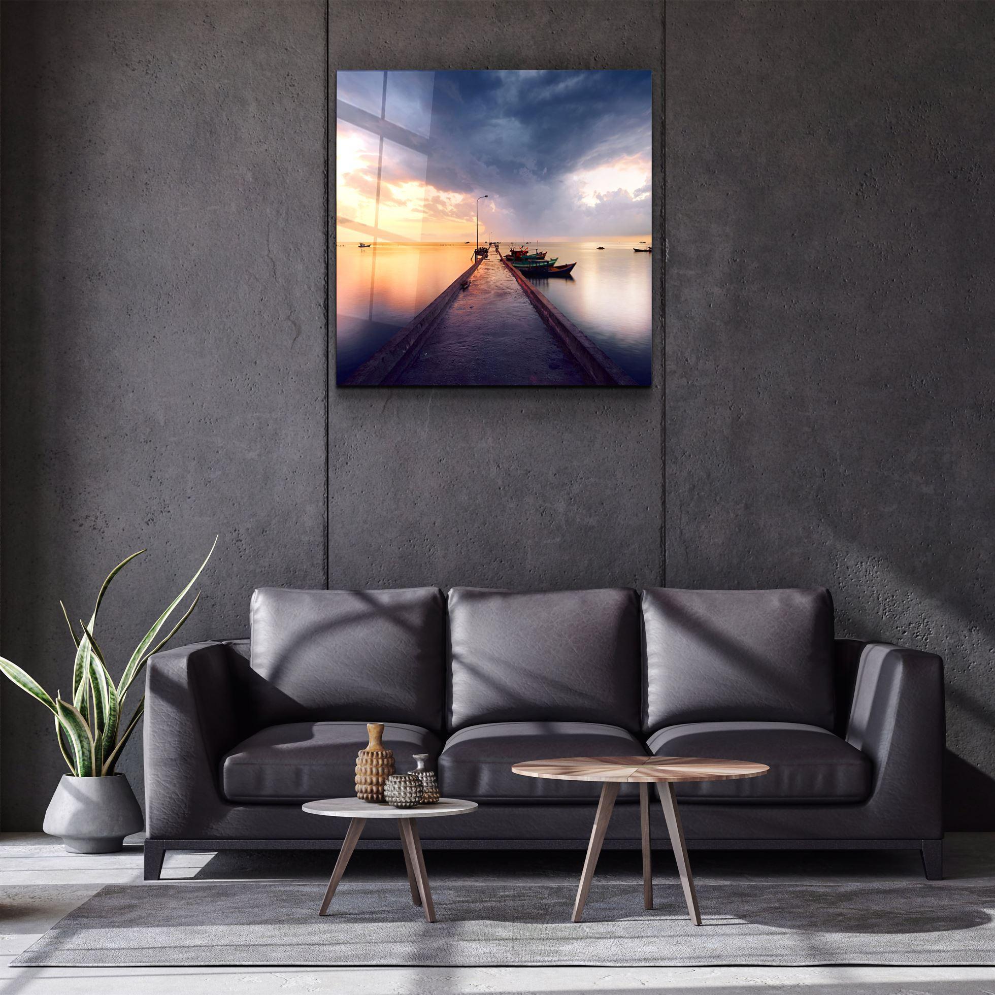 ・"Quay"・Glass Wall Art - ArtDesigna Glass Printing Wall Art