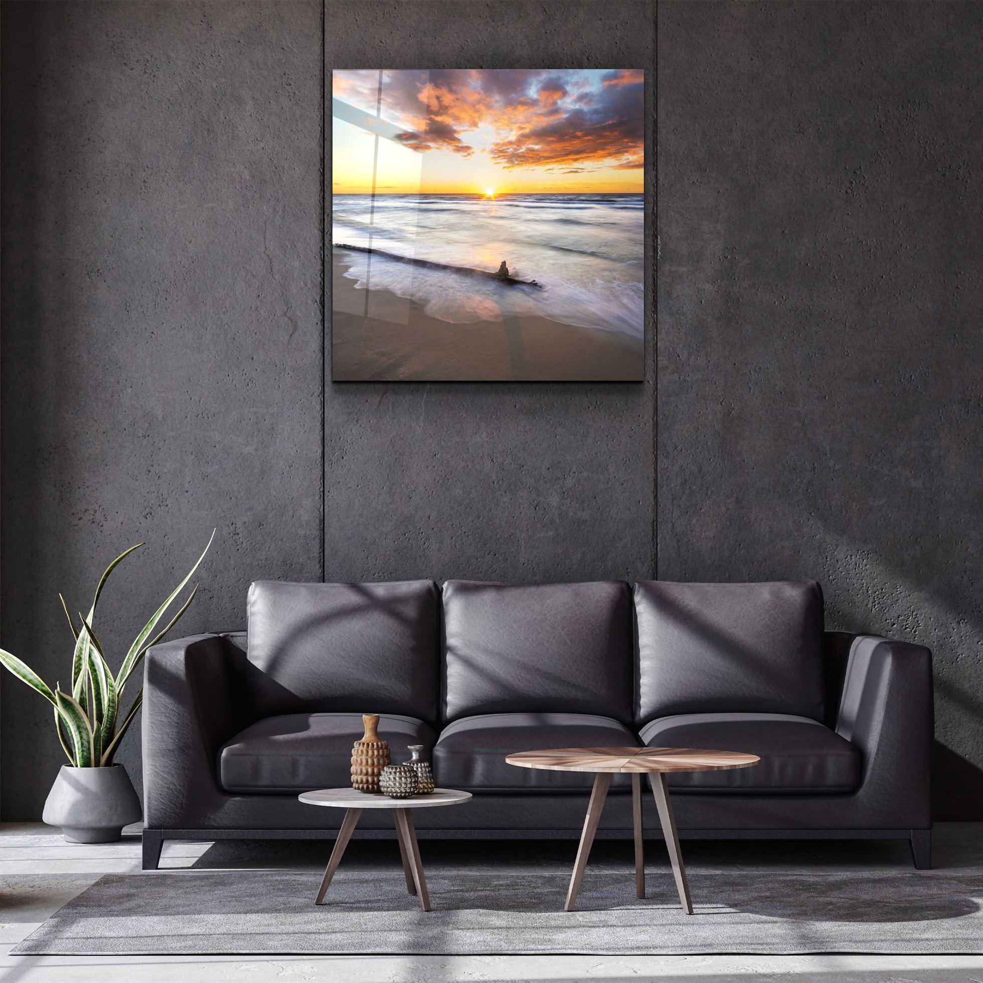 ・"Sunset"・Glass Wall Art - ArtDesigna Glass Printing Wall Art