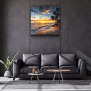 ・"Palm Trees"・Glass Wall Art - ArtDesigna Glass Printing Wall Art