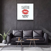 ・"Lipstick"・Glass Wall Art - ArtDesigna Glass Printing Wall Art