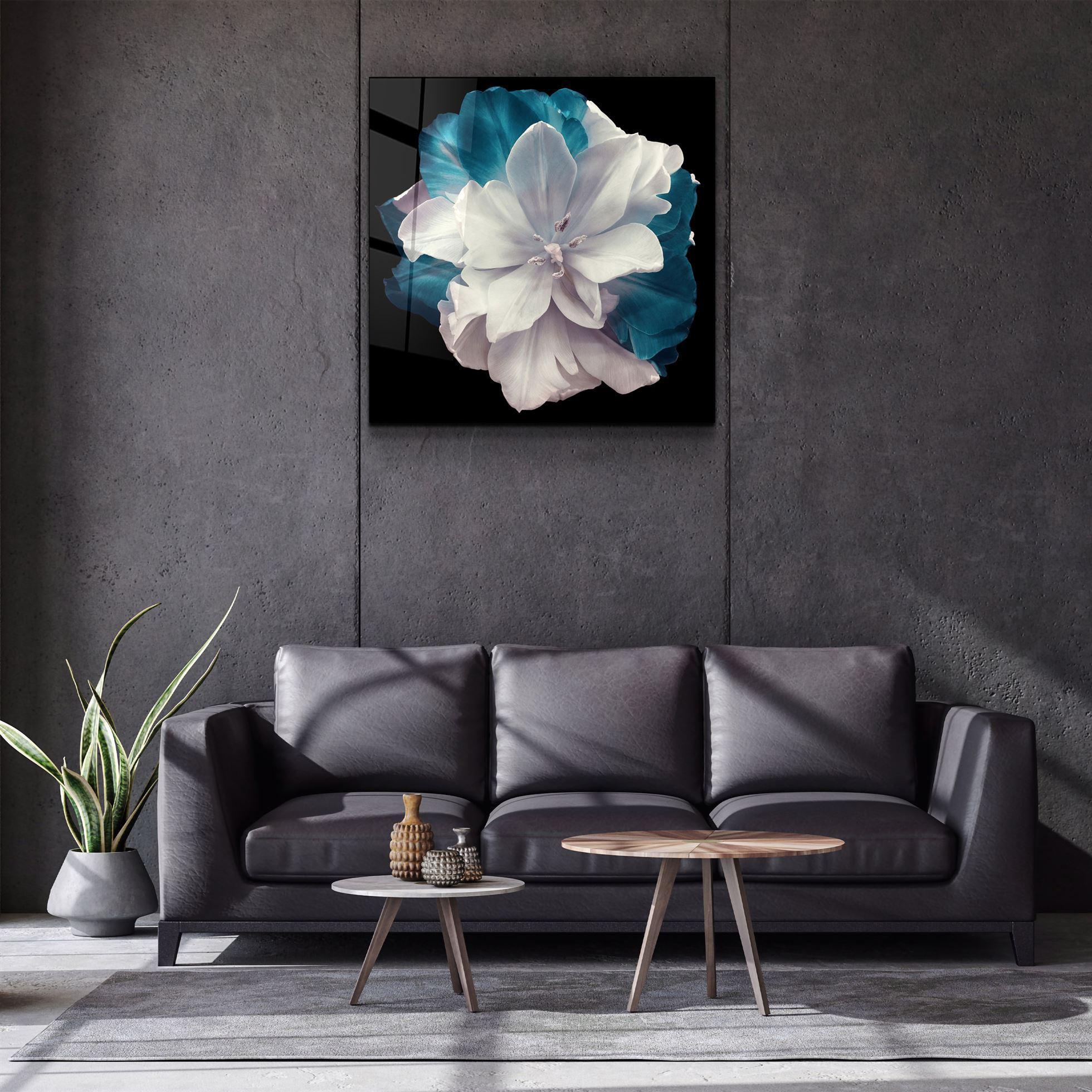 ・"Floral"・Glass Wall Art - ArtDesigna Glass Printing Wall Art