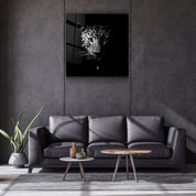 ・"Leopard"・Glass Wall Art - ArtDesigna Glass Printing Wall Art