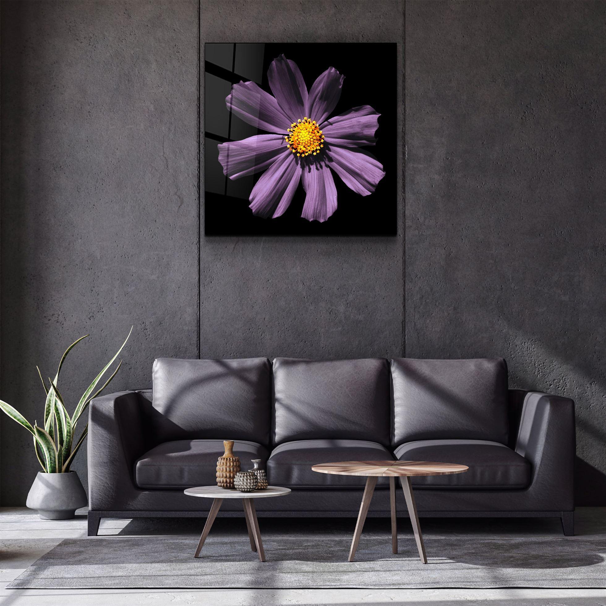 ・"Pink flower"・Glass Wall Art - ArtDesigna Glass Printing Wall Art