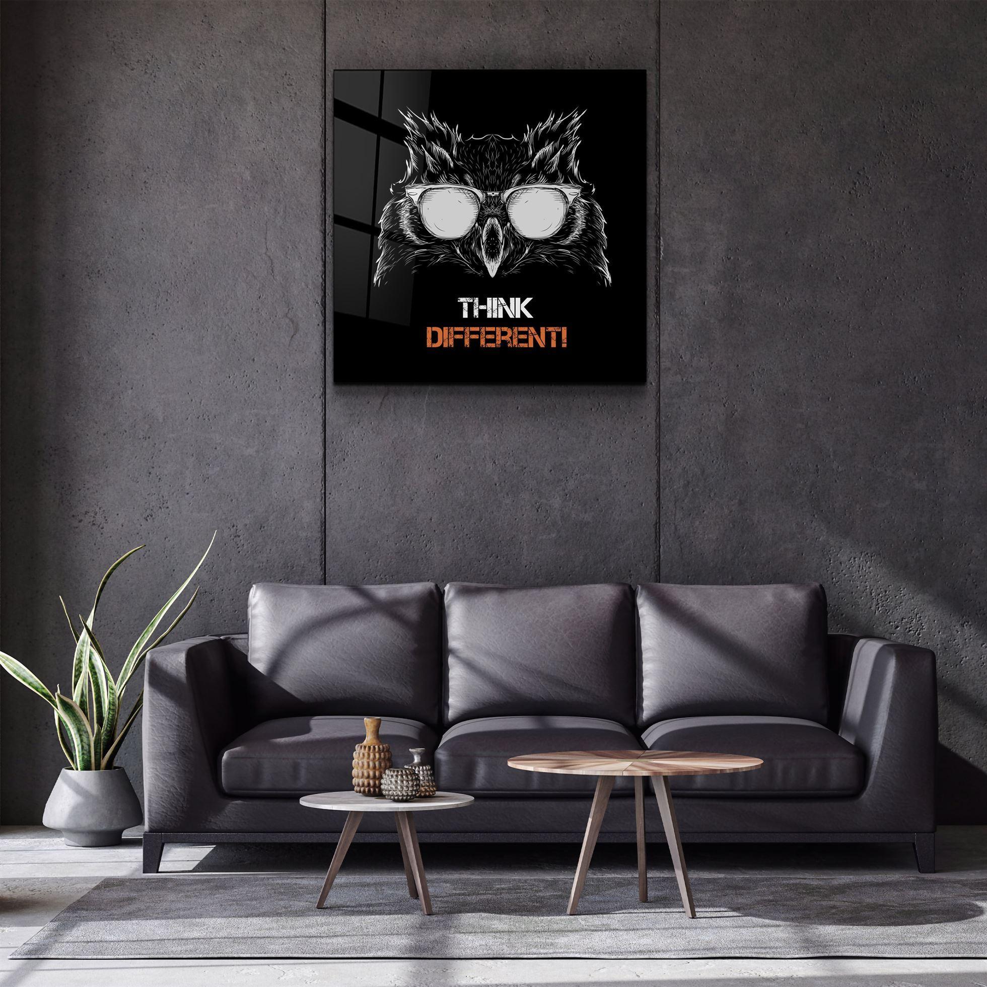 ・"Owl"・Glass Wall Art - ArtDesigna Glass Printing Wall Art