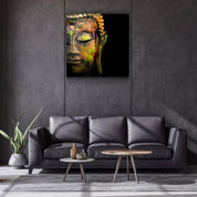 ・"Buddha"・Glass Wall Art - ArtDesigna Glass Printing Wall Art