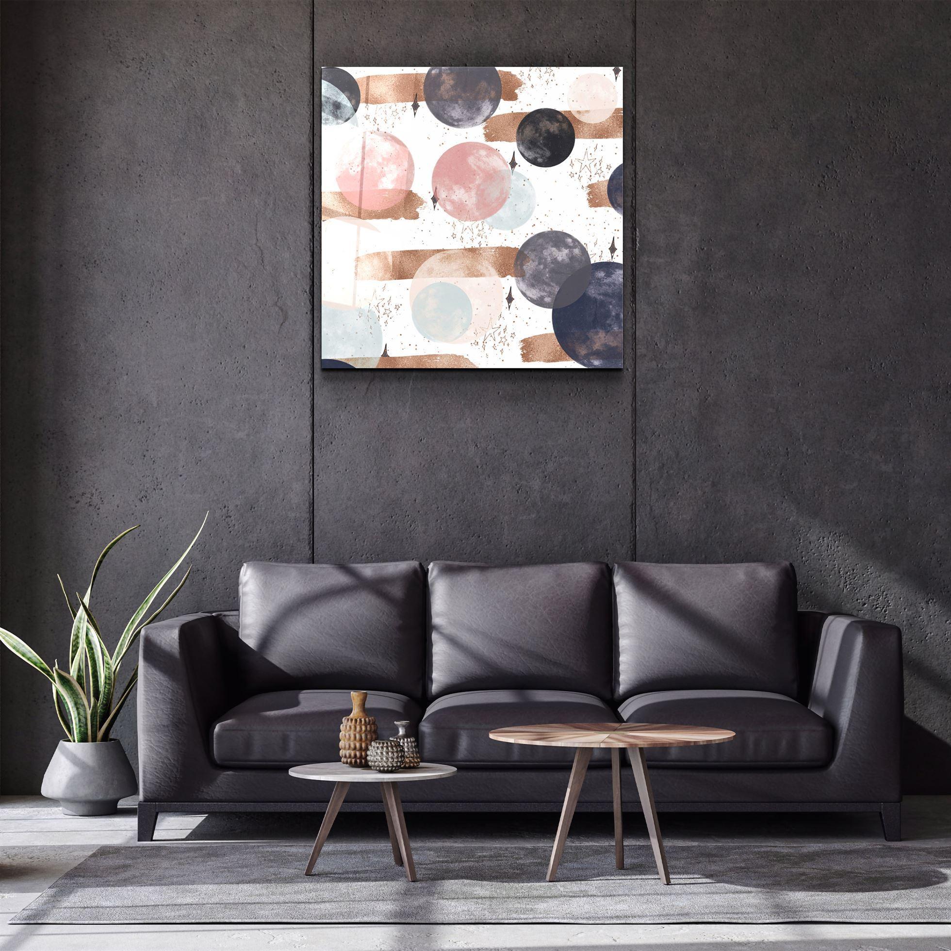 ."Pastel Abstract 2". Glass Wall Art - ArtDesigna Glass Printing Wall Art