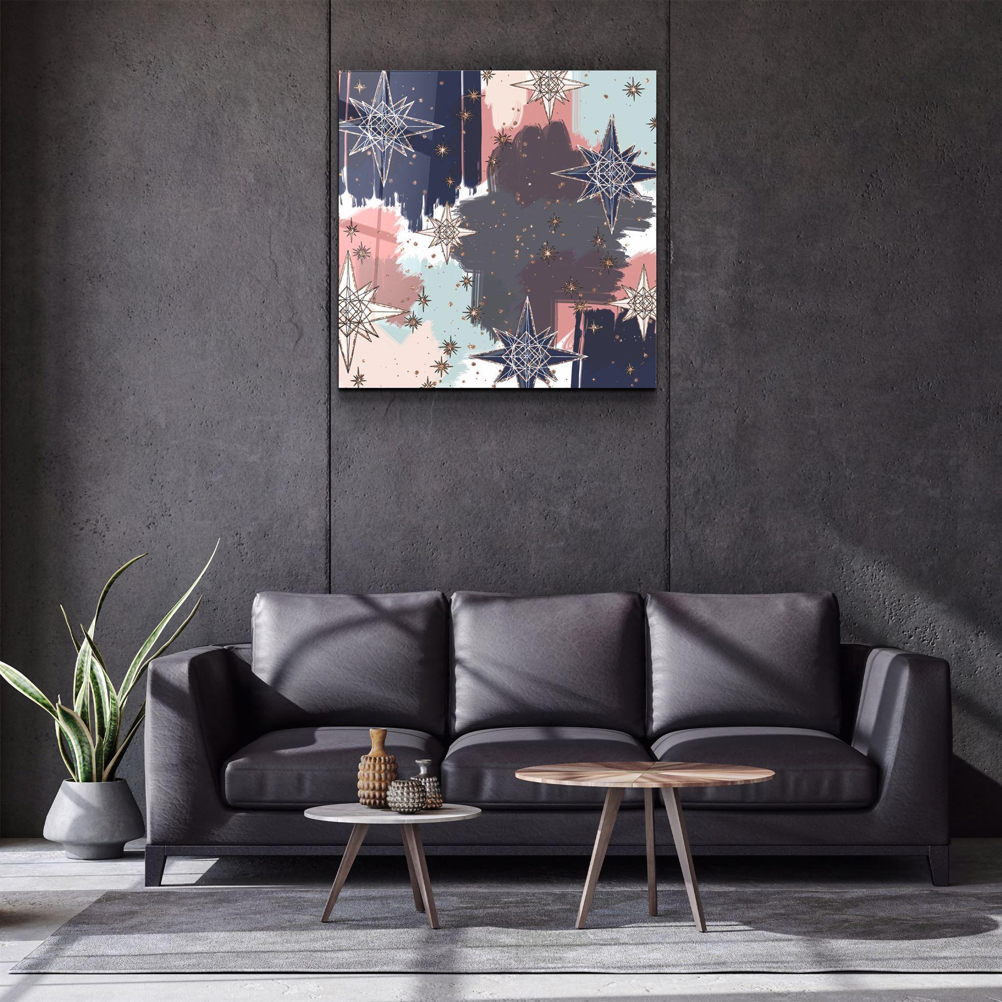 ."Pastel Abstract 3". Glass Wall Art - ArtDesigna Glass Printing Wall Art