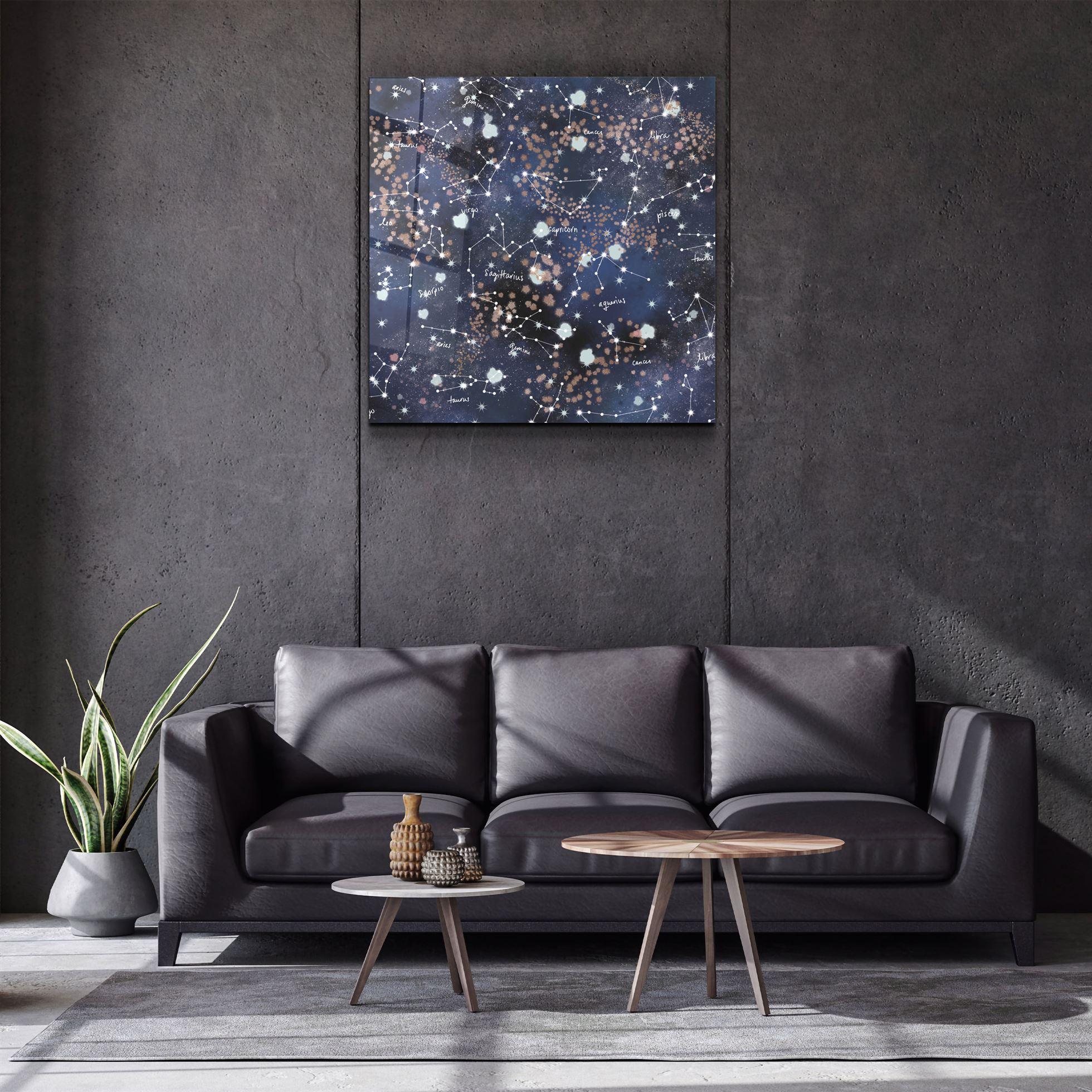 ・"Stars and Zodiacs"・Glass Wall Art - ArtDesigna Glass Printing Wall Art