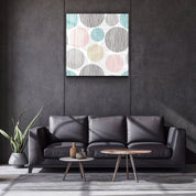 ・"Dots"・Glass Wall Art - ArtDesigna Glass Printing Wall Art
