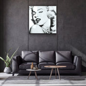・"Marilyn Monroe"・Glass Wall Art - ArtDesigna Glass Printing Wall Art