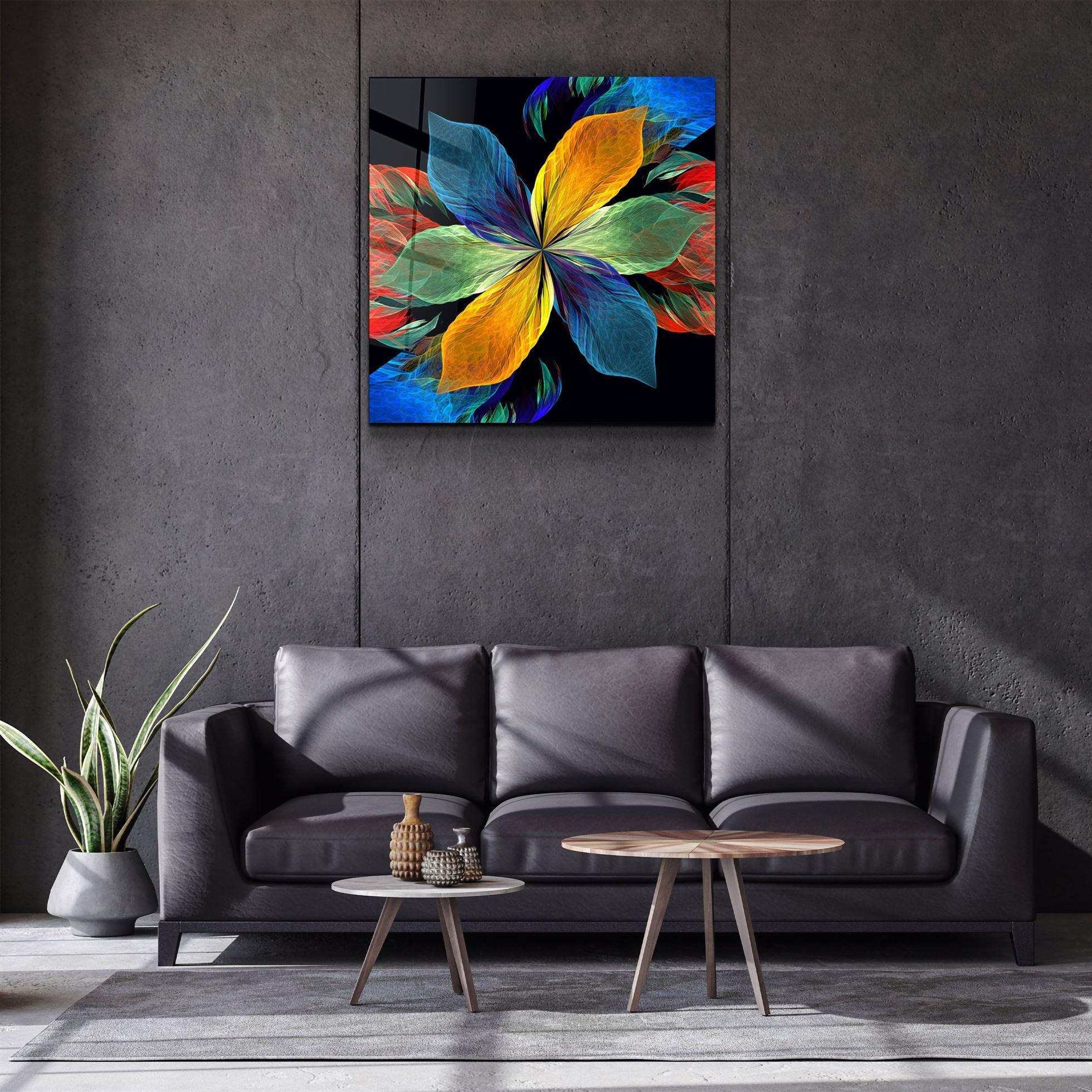 ・"Crysta"・Glass Wall Art - ArtDesigna Glass Printing Wall Art