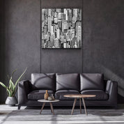 ・"Apartments"・Glass Wall Art - ArtDesigna Glass Printing Wall Art