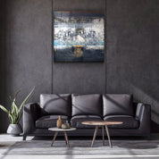 ・"Abstractface"・Glass Wall Art - ArtDesigna Glass Printing Wall Art