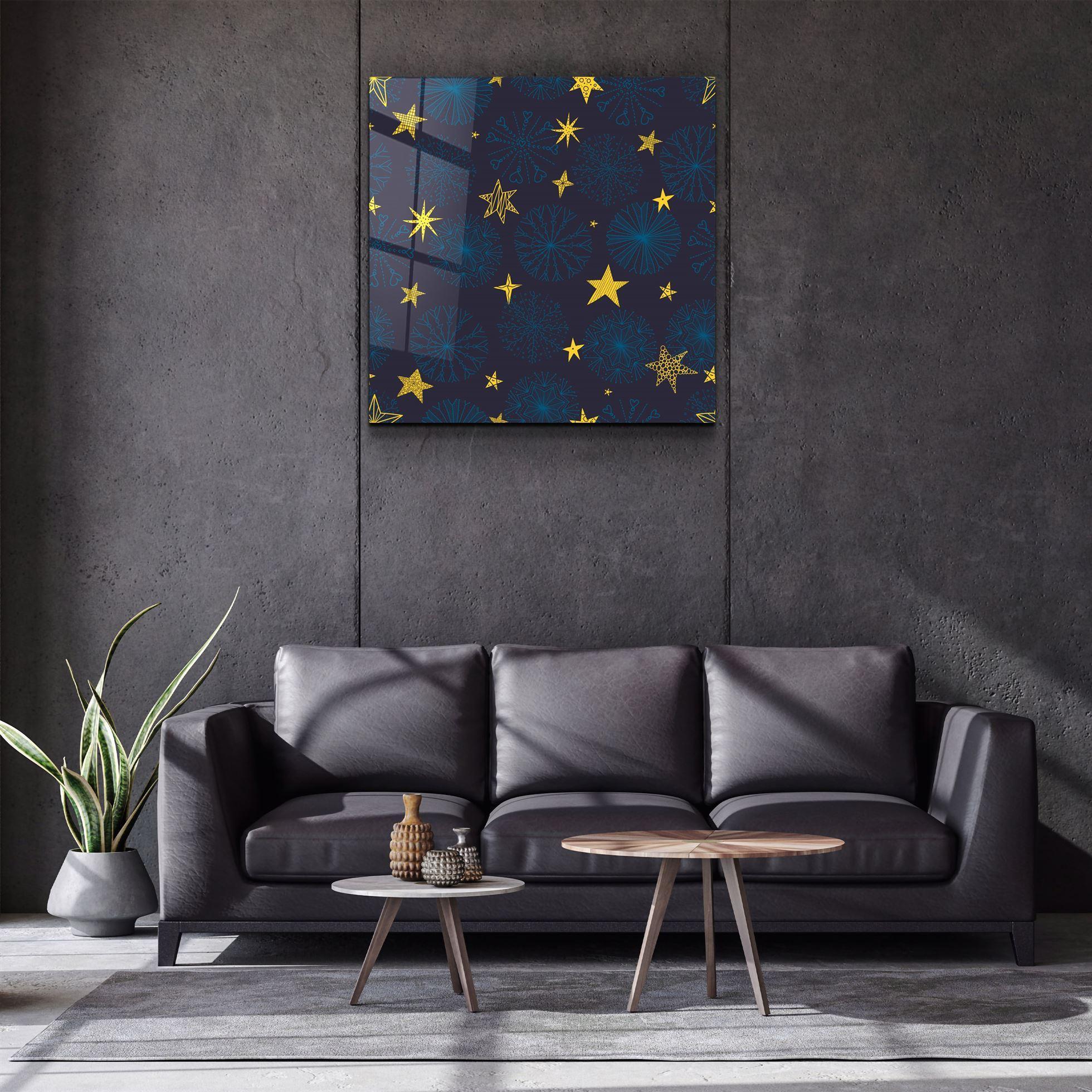 ・"Starz"・Glass Wall Art - ArtDesigna Glass Printing Wall Art