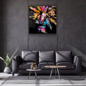 ・"Boom Head"・Glass Wall Art - ArtDesigna Glass Printing Wall Art