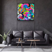 ・"Color Mix"・Glass Wall Art - ArtDesigna Glass Printing Wall Art