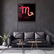 ."Zodiac V2 - Scorpio". Glass Wall Art - ArtDesigna Glass Printing Wall Art