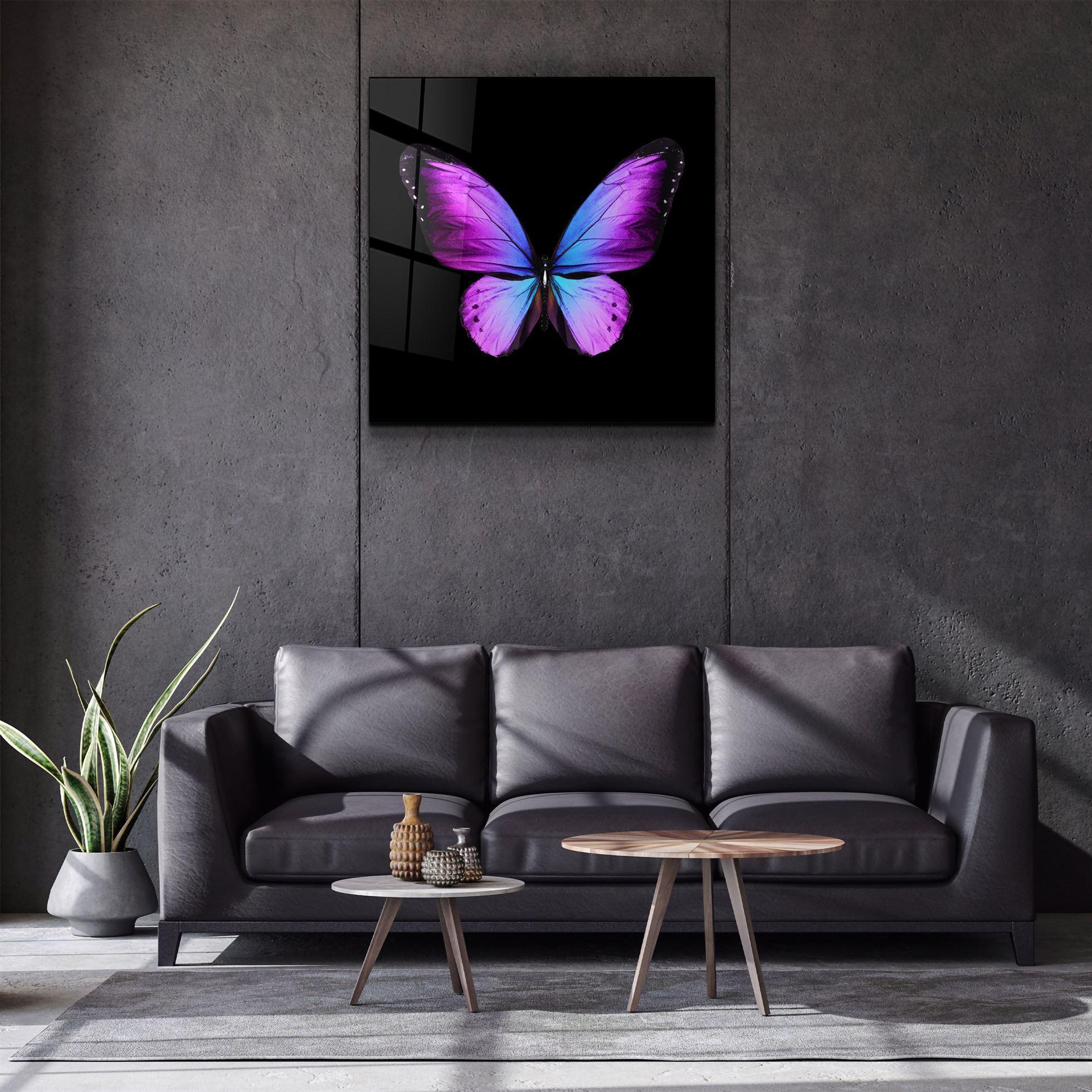 ・"Butterfly"・Glass Wall Art - ArtDesigna Glass Printing Wall Art