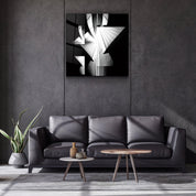 ・"Abstract Building View"・Glass Wall Art - ArtDesigna Glass Printing Wall Art