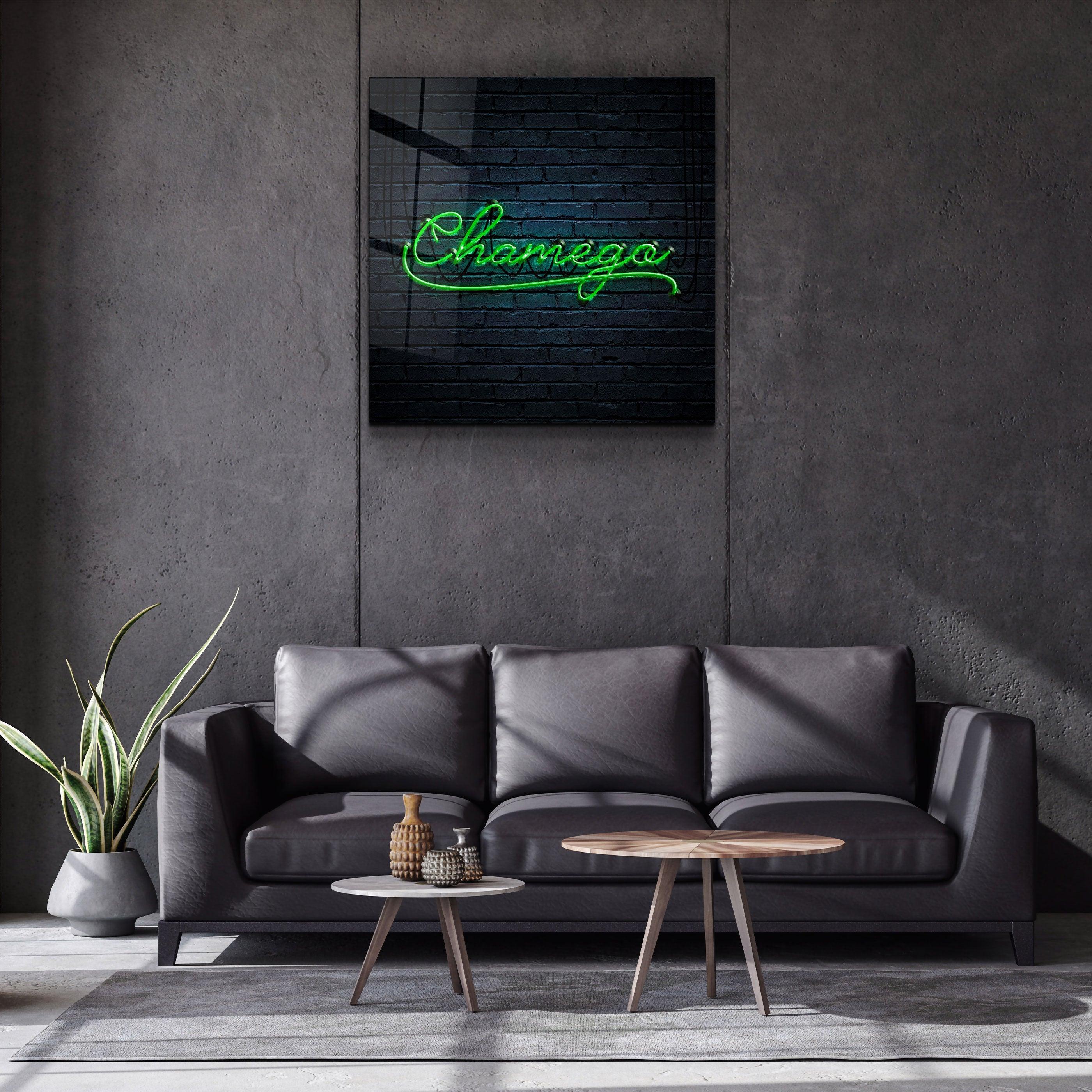 ・"Chamego"・Glass Wall Art - ArtDesigna Glass Printing Wall Art