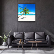 ・"Palm Tree"・Glass Wall Art - ArtDesigna Glass Printing Wall Art