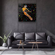 ・"Flying Inside Bubbles"・Glass Wall Art - ArtDesigna Glass Printing Wall Art