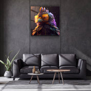 ."Aviator". Secret World Collection Glass Wall Art - ArtDesigna Glass Printing Wall Art