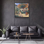 ."In Brittany (En Bretagne) (1886) by Pierre-Auguste Renoir". Glass Wall Art - ArtDesigna Glass Printing Wall Art