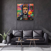."Frida". Designer's Collection Glass Wall Art - ArtDesigna Glass Printing Wall Art