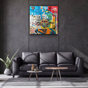 ."Abstract Weird". Designer's Collection Glass Wall Art - ArtDesigna Glass Printing Wall Art