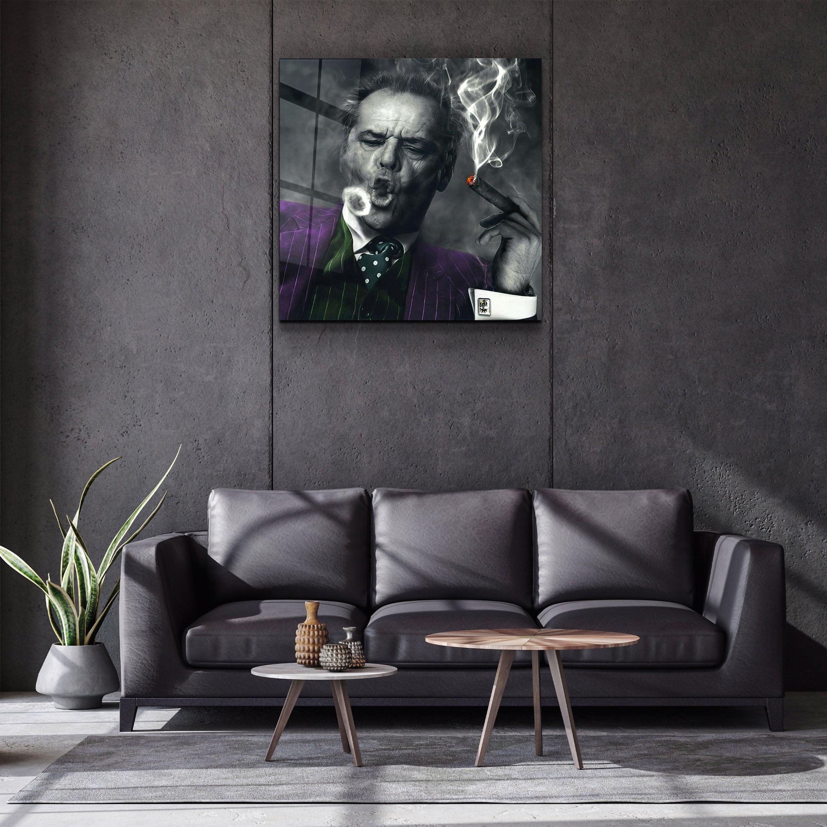 ."Jack in Joker Suits". Designer's Collection Glass Wall Art - ArtDesigna Glass Printing Wall Art