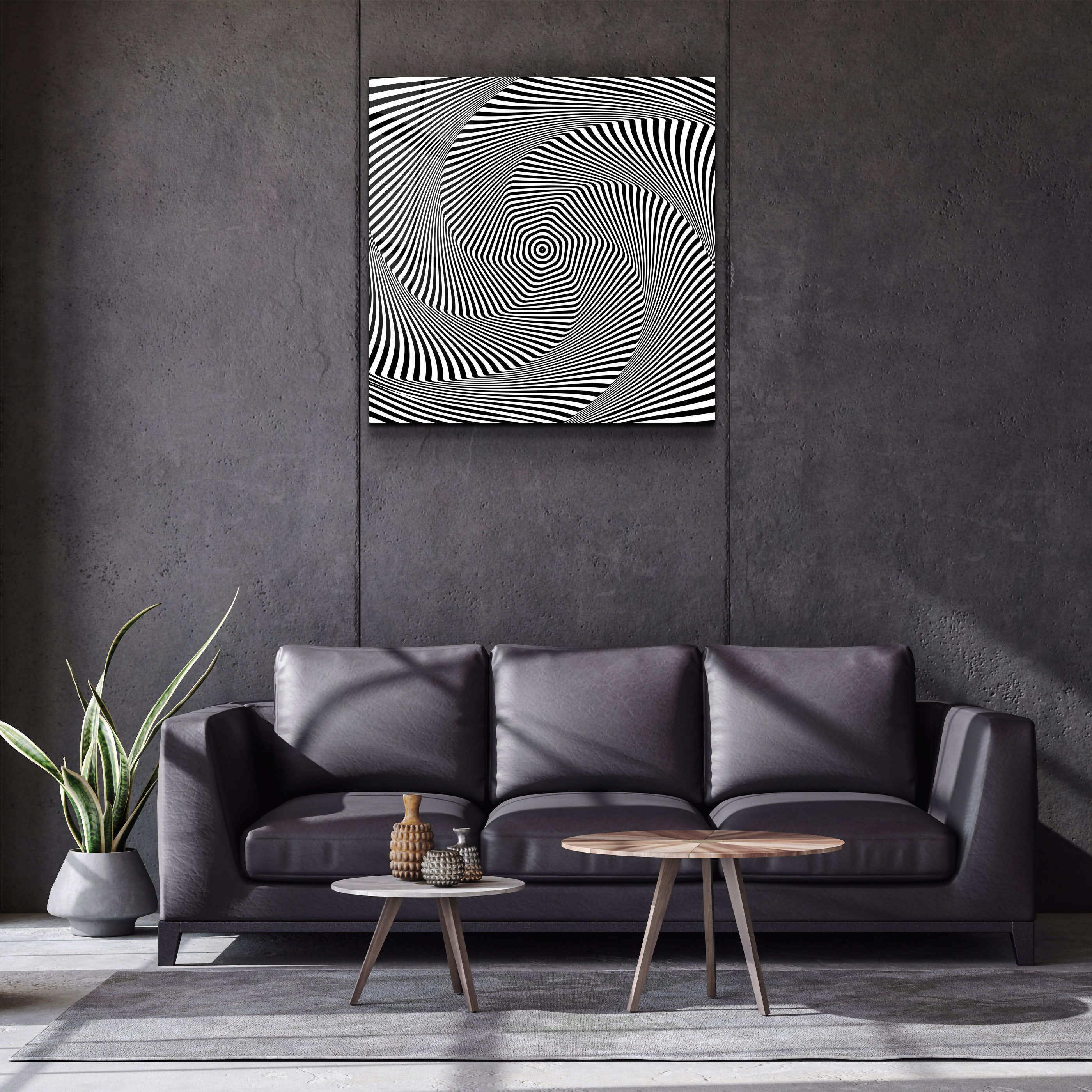 ."Hypnose". Designer's Collection Glass Wall Art - ArtDesigna Glass Printing Wall Art