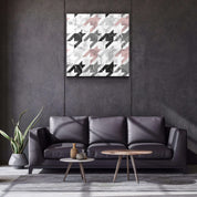 ."Bat Marble V1". Designer's Collection Glass Wall Art - ArtDesigna Glass Printing Wall Art