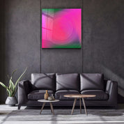 ."Pink Hypnosis". Designer's Collection Glass Wall Art - ArtDesigna Glass Printing Wall Art