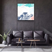 ."Pastel Patterns V2". Designer's Collection Glass Wall Art - ArtDesigna Glass Printing Wall Art