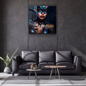 ."Tattooed v5". Designer's Collection Glass Wall Art - ArtDesigna Glass Printing Wall Art