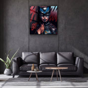 ."Tattooed v8". Designer's Collection Glass Wall Art - ArtDesigna Glass Printing Wall Art