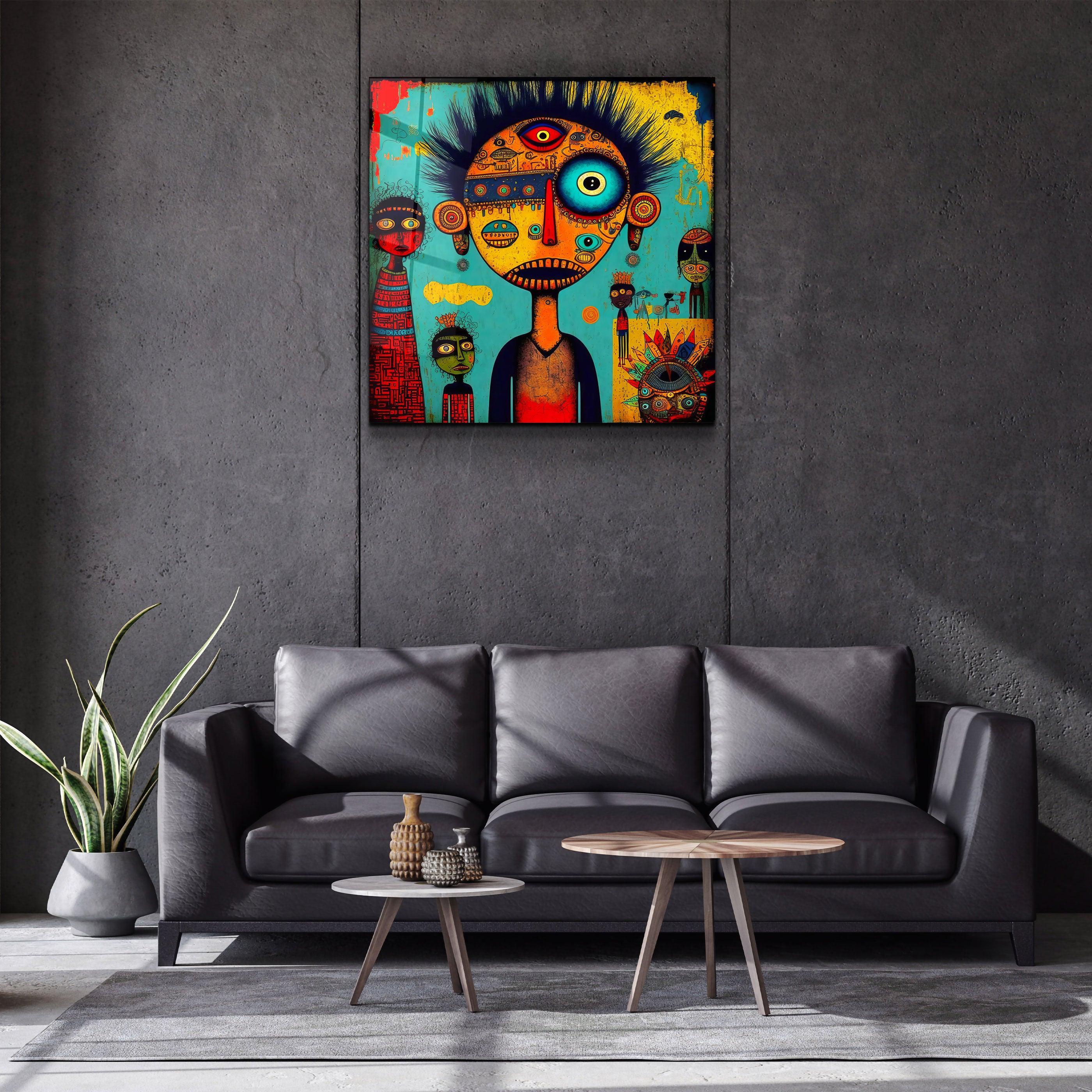 ."Africans". Designer's Collection Glass Wall Art - ArtDesigna Glass Printing Wall Art