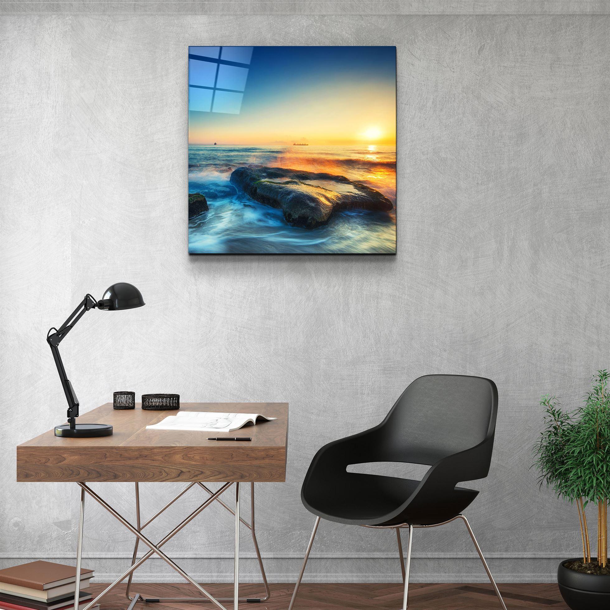 ・"Sunset"・Glass Wall Art - ArtDesigna Glass Printing Wall Art