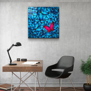 ・"Butterfly"・Glass Wall Art - ArtDesigna Glass Printing Wall Art