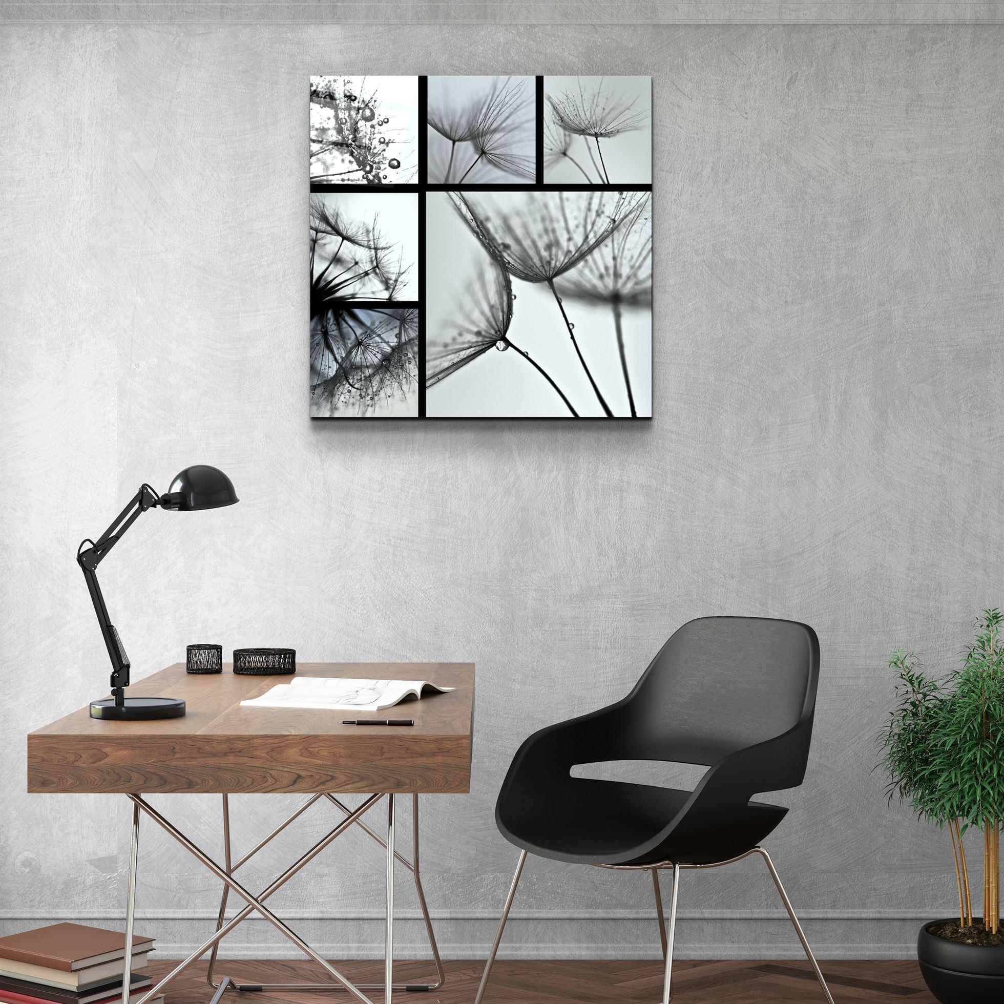 ・"Flower"・Glass Wall Art - ArtDesigna Glass Printing Wall Art